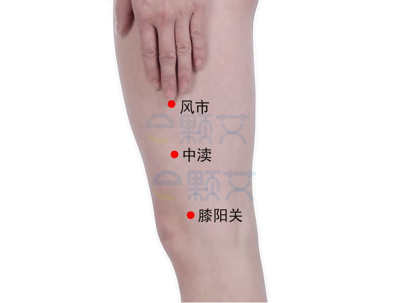 膝阳关穴位图 艾灸取穴方法 主治病症 应用经验